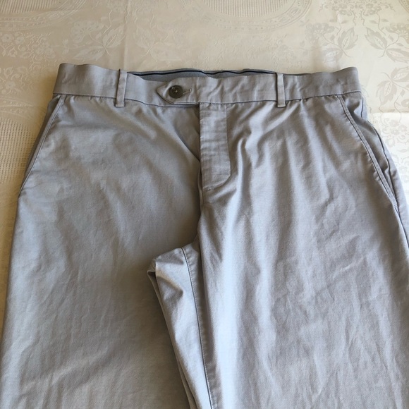 Nike Dri-Fit Light Blue Golf Baseball Pants Men’s Size 34/30 Elastic Waist - Picture 3 of 16